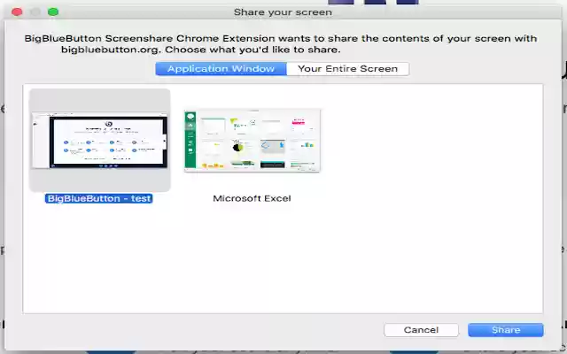 CCBST Screenshare Extension  from Chrome web store to be run with OffiDocs Chromium online
