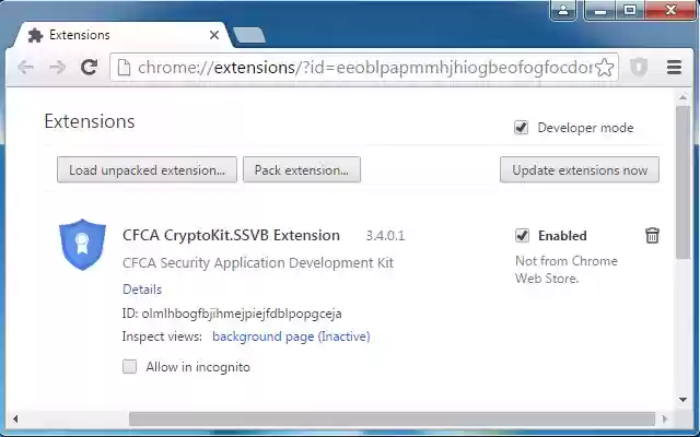 CFCA CryptoKit.SSVB Extension from Chrome web store to be run with OffiDocs Chromium online CFCA CryptoKit.SSVB Extension from Chrome web store to be run with OffiDocs Chromium online