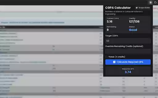 CG Calc  from Chrome web store to be run with OffiDocs Chromium online