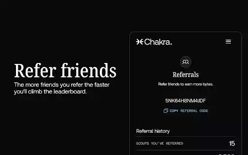 Chakra Scout  from Chrome web store to be run with OffiDocs Chromium online