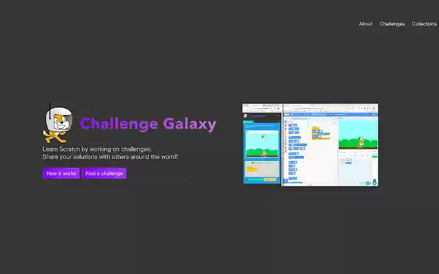 Challenge Galaxy  from Chrome web store to be run with OffiDocs Chromium online