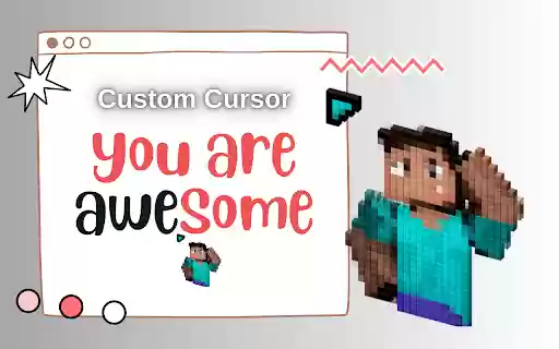 Change My Cursor to minecraft from Chrome web store to be run with OffiDocs Chromium online Change My Cursor to minecraft from Chrome web store to be run with OffiDocs Chromium online