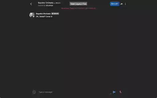 Character.AI legacy chats  from Chrome web store to be run with OffiDocs Chromium online