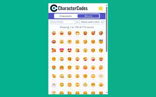 Character / Emoji Finder from Chrome web store to be run with OffiDocs Chromium online Character / Emoji Finder from Chrome web store to be run with OffiDocs Chromium online