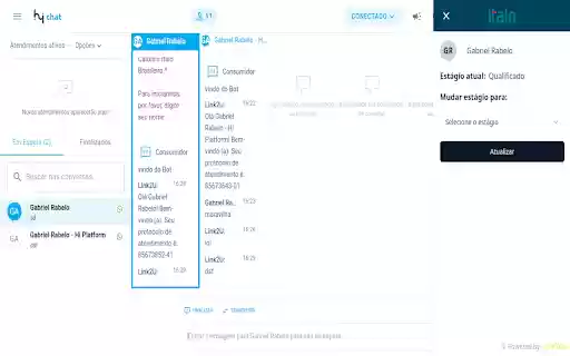 ChatCRM Funel Stage  from Chrome web store to be run with OffiDocs Chromium online
