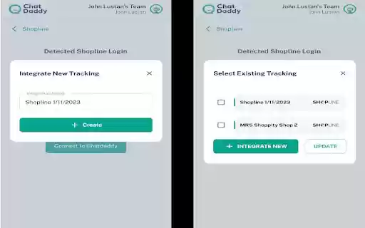 ChatDaddy Chrome Helper  from Chrome web store to be run with OffiDocs Chromium online