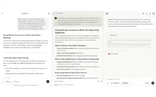 chatgpt claude grok all in one  from Chrome web store to be run with OffiDocs Chromium online