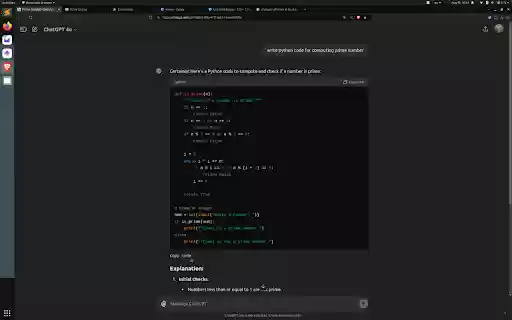 ChatGPT: Copy Code Without Scrolling  from Chrome web store to be run with OffiDocs Chromium online