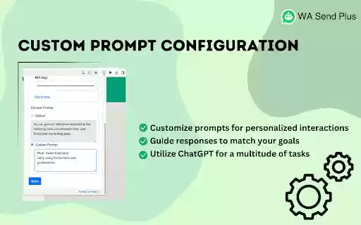 ChatGPT for WASend Plus  from Chrome web store to be run with OffiDocs Chromium online