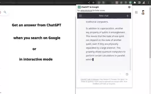 ChatGPT in Google  from Chrome web store to be run with OffiDocs Chromium online