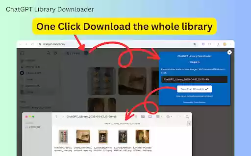 ChatGPT Library Downloader ChatGPT Image Exporter from Chrome web store to be run with OffiDocs Chromium online ChatGPT Library Downloader ChatGPT Image Exporter from Chrome web store to be run with OffiDocs Chromium online