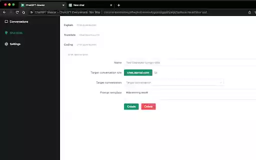 ChatGPT Master Chat Everywhere by Shortcuts  from Chrome web store to be run with OffiDocs Chromium online