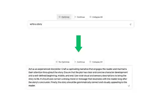 ChatGPT Optimizer  from Chrome web store to be run with OffiDocs Chromium online
