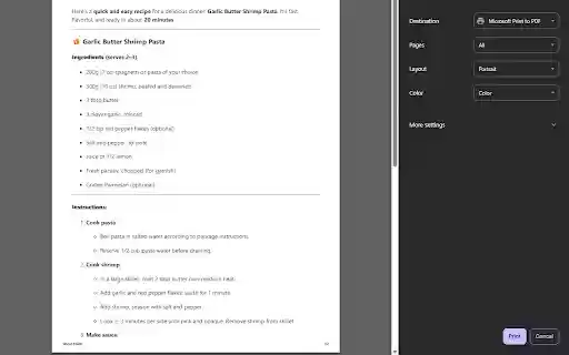 ChatGPT PDF  from Chrome web store to be run with OffiDocs Chromium online