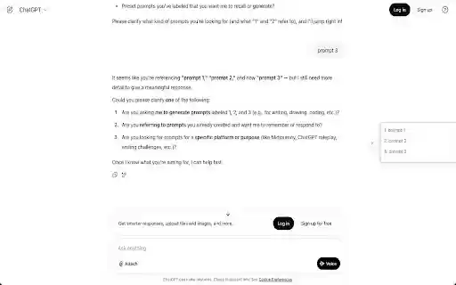 Chatgpt Prompt Timeline from Chrome web store to be run with OffiDocs Chromium online Chatgpt Prompt Timeline from Chrome web store to be run with OffiDocs Chromium online