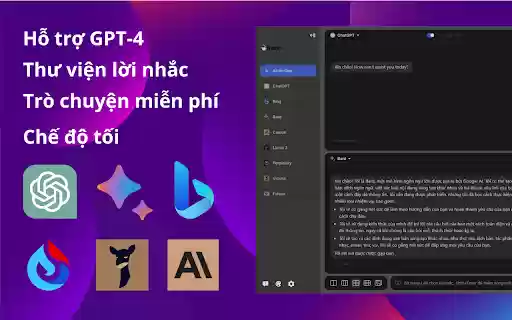 ChatHub All in one chatbot client  from Chrome web store to be run with OffiDocs Chromium online