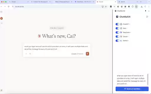 ChatMultiAI from Chrome web store to be run with OffiDocs Chromium online ChatMultiAI from Chrome web store to be run with OffiDocs Chromium online