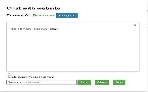 Chat with website from Chrome web store to be run with OffiDocs Chromium online Chat with website from Chrome web store to be run with OffiDocs Chromium online