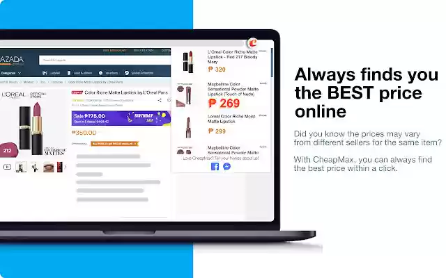 CheapMax  from Chrome web store to be run with OffiDocs Chromium online