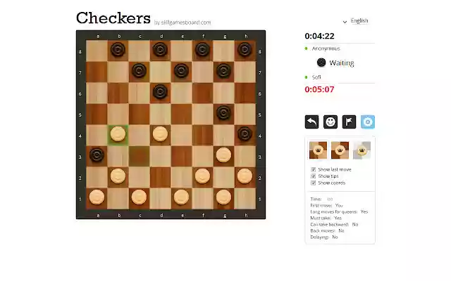 Checkers Friends  from Chrome web store to be run with OffiDocs Chromium online