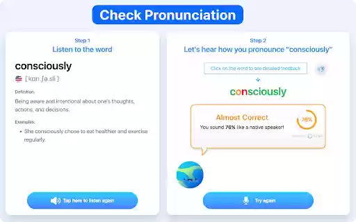 Check Pronunciation from Chrome web store to be run with OffiDocs Chromium online Check Pronunciation from Chrome web store to be run with OffiDocs Chromium online
