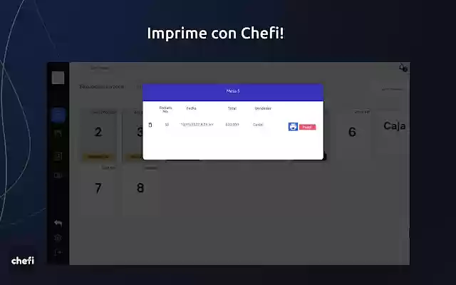 Chefi Print  from Chrome web store to be run with OffiDocs Chromium online