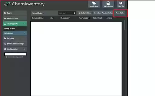 Cheminventory Helper  from Chrome web store to be run with OffiDocs Chromium online