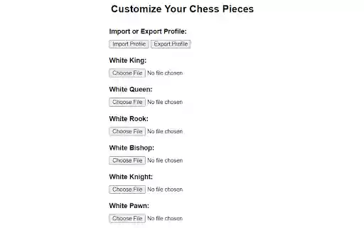 Chess.com Custom Pieces  GIF Background  from Chrome web store to be run with OffiDocs Chromium online