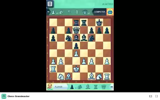 Chess Grandmaster Game Master classic matches and chess problems!  from Chrome web store to be run with OffiDocs Chromium online