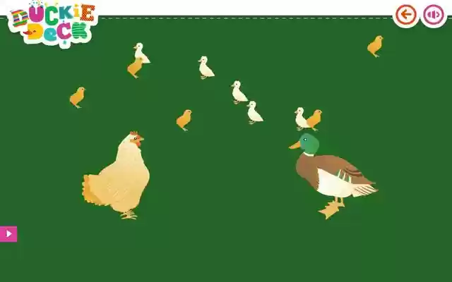 يتم تشغيل ألعاب Chicken and Duck Duckie Deck من متجر Chrome الإلكتروني باستخدام OffiDocs Chromium عبر الإنترنت