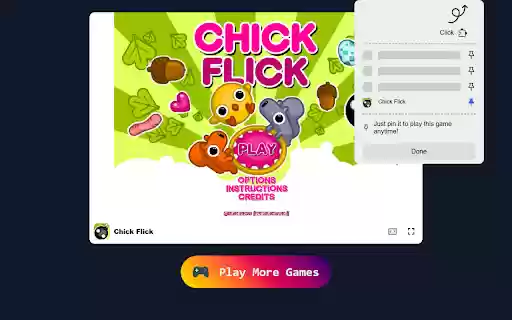 Chick Flick Game Master the Trampoline and Save Them All!  from Chrome web store to be run with OffiDocs Chromium online