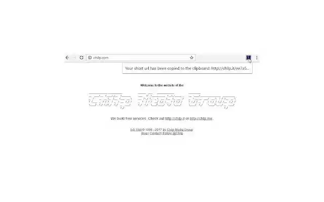 Chilp.it URL Shortener from Chrome web store to be run with OffiDocs Chromium online Chilp.it URL Shortener from Chrome web store to be run with OffiDocs Chromium online