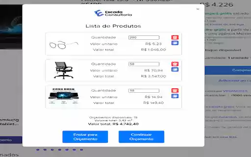 China Fácil  from Chrome web store to be run with OffiDocs Chromium online