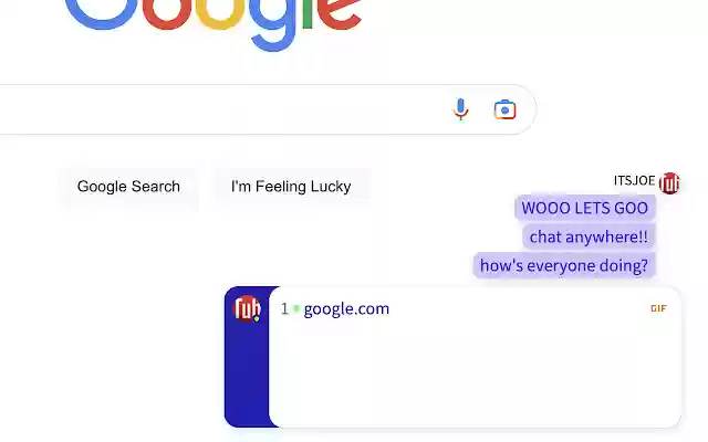 chitt.chat  from Chrome web store to be run with OffiDocs Chromium online