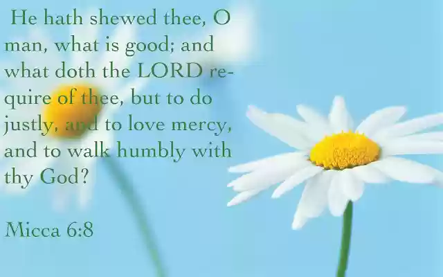 Christian Micah 6:8 Daisy Theme from Chrome web store to be run with OffiDocs Chromium online Christian Micah 6:8 Daisy Theme from Chrome web store to be run with OffiDocs Chromium online