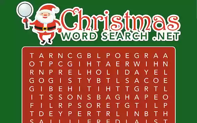 Christmas Word Search  from Chrome web store to be run with OffiDocs Chromium online