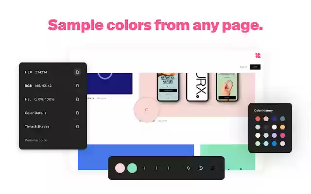Chroma: Ultimate Eyedropper  Color Picker  from Chrome web store to be run with OffiDocs Chromium online
