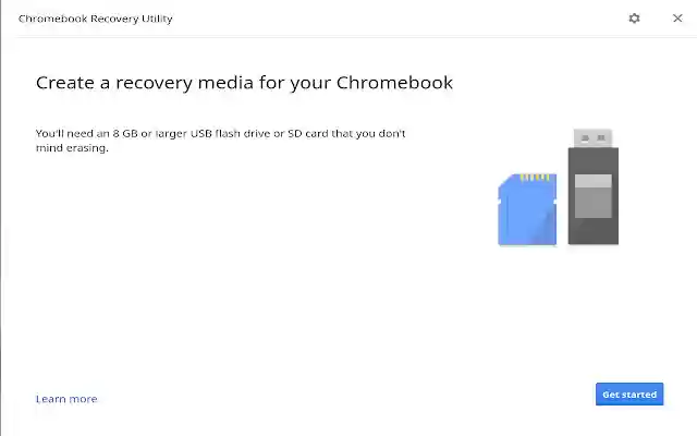 Chromebook Recovery Utility  from Chrome web store to be run with OffiDocs Chromium online