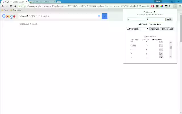 ChromeDash  from Chrome web store to be run with OffiDocs Chromium online