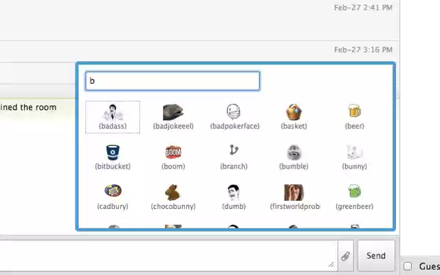 Chromed Hipchat  from Chrome web store to be run with OffiDocs Chromium online