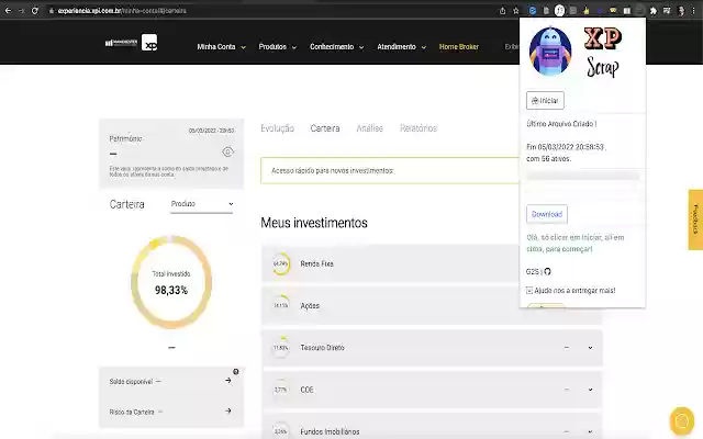 Chrome Extension Xp Scrap from Chrome web store to be run with OffiDocs Chromium online Chrome Extension Xp Scrap from Chrome web store to be run with OffiDocs Chromium online