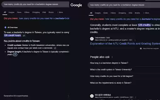 Chrome Google AI Results Opt Out  from Chrome web store to be run with OffiDocs Chromium online
