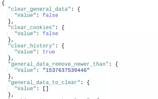 Chrome Managed Data Cleanup  from Chrome web store to be run with OffiDocs Chromium online