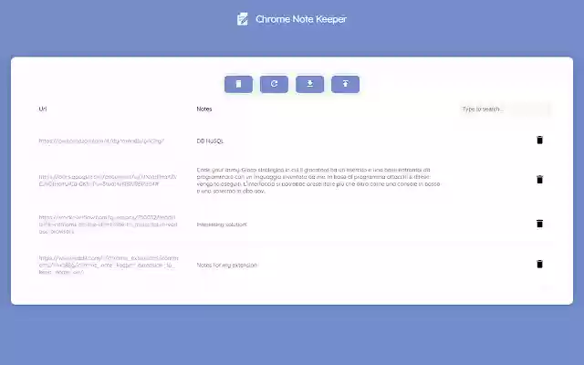 Chrome Note Keeper  from Chrome web store to be run with OffiDocs Chromium online