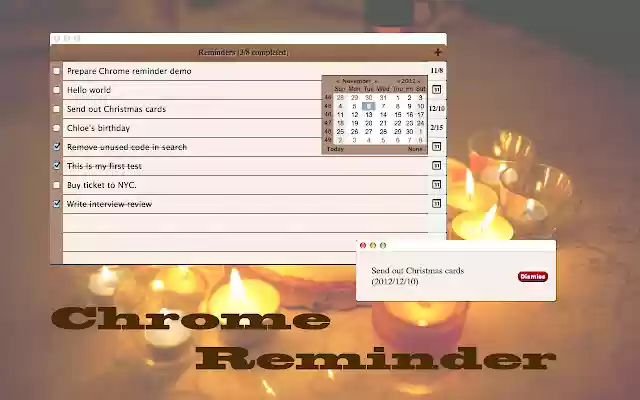 Chrome Reminder from Chrome web store to be run with OffiDocs Chromium online Chrome Reminder from Chrome web store to be run with OffiDocs Chromium online