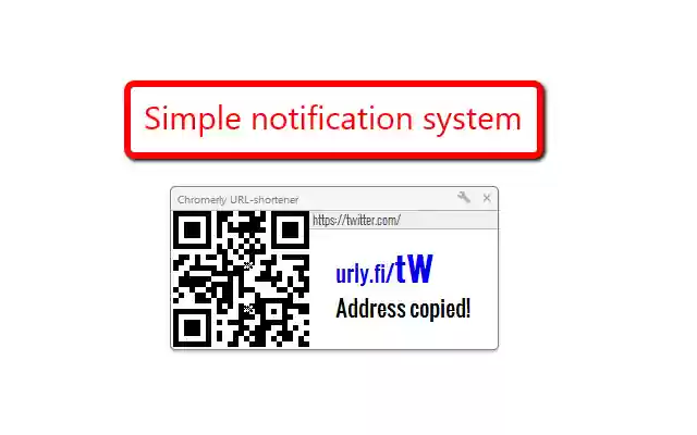 Chromerly URL shortener from Chrome web store to be run with OffiDocs Chromium online Chromerly URL shortener from Chrome web store to be run with OffiDocs Chromium online