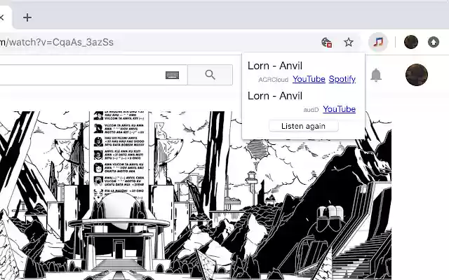 Chromesthesia  from Chrome web store to be run with OffiDocs Chromium online
