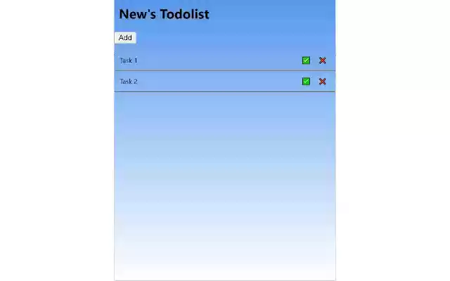 Chrome To Do List from Chrome web store to be run with OffiDocs Chromium online Chrome To Do List from Chrome web store to be run with OffiDocs Chromium online