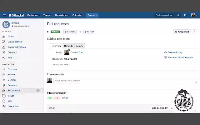 Chuck Norris Approved Pull Requests from Chrome web store to be run with OffiDocs Chromium online Chuck Norris Approved Pull Requests from Chrome web store to be run with OffiDocs Chromium online