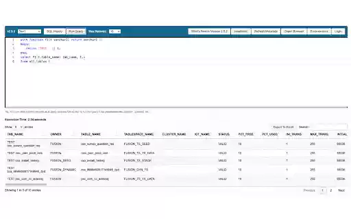 CID Fusion Query  from Chrome web store to be run with OffiDocs Chromium online